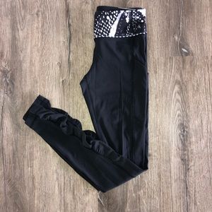 Lulu Lemon Athletic Pants with Ruching Detail